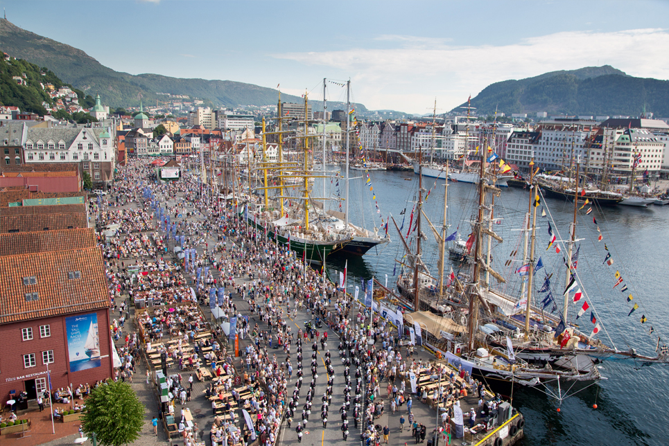 Bergen Crew Parade, Tall Ships Races 2014