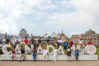 Sail Trainees celebrate Canada 150 at the rendezvous 2017 tall ships regatta in quebec