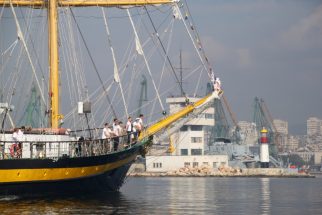 Royal Helena arriving home